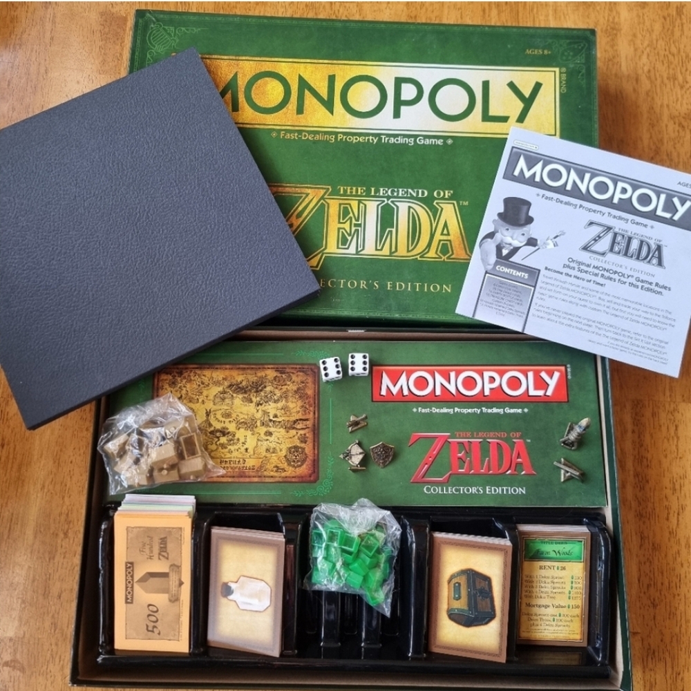 The Legend of Zelda Collector's Edition Board Game - Green